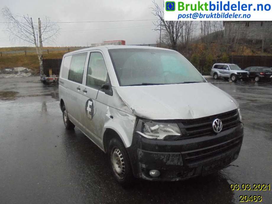 VW Transporter / Caravelle 2009-2015 (Fase 2) (T5) (T5), Motorkode: CAAC;CCHA, Girkassekode: 