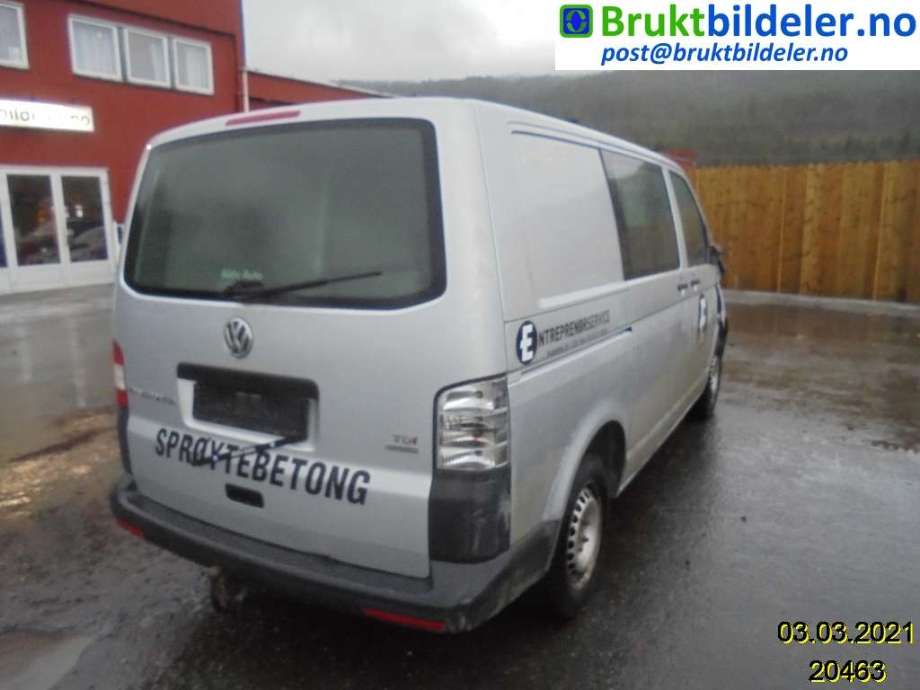 VW Transporter / Caravelle 2009-2015 (Fase 2) (T5) (T5), Motorkode: CAAC;CCHA, Girkassekode: 