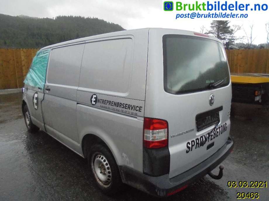 VW Transporter / Caravelle 2009-2015 (Fase 2) (T5) (T5), Motorkode: CAAC;CCHA, Girkassekode: 