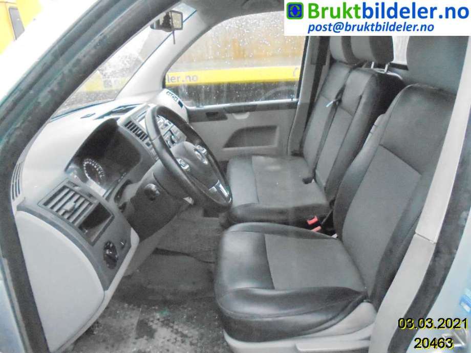 VW Transporter / Caravelle 2009-2015 (Fase 2) (T5) (T5), Motorkode: CAAC;CCHA, Girkassekode: 