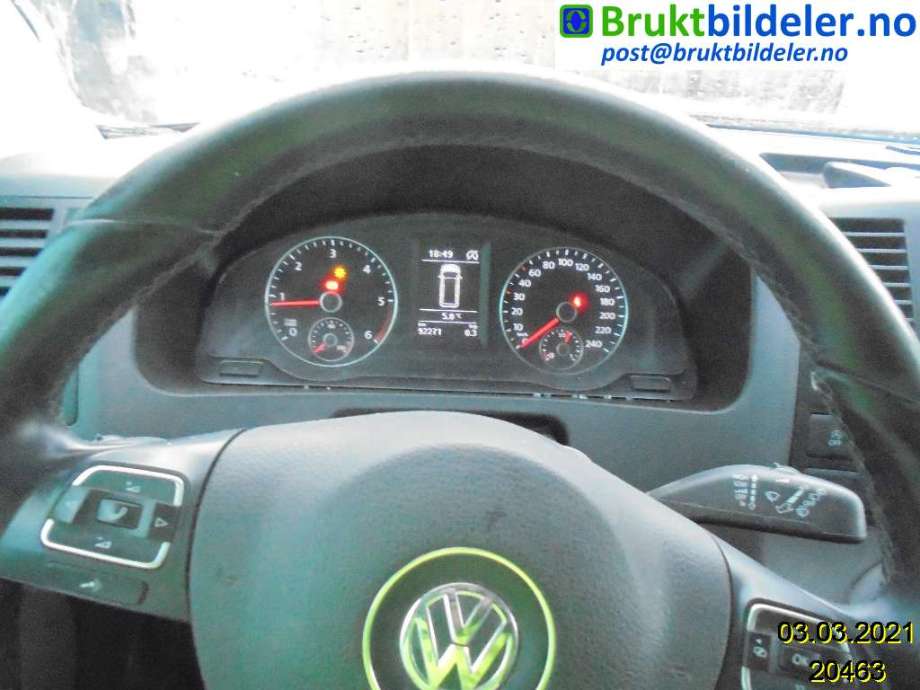 VW Transporter / Caravelle 2009-2015 (Fase 2) (T5) (T5), Motorkode: CAAC;CCHA, Girkassekode: 