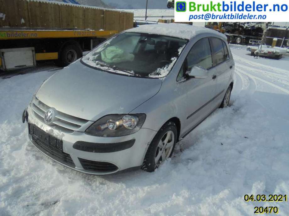 VW Golf, Plus/Cross 2005-2009 (Fase 1) , Motorkode: BLF, Girkassekode: 
