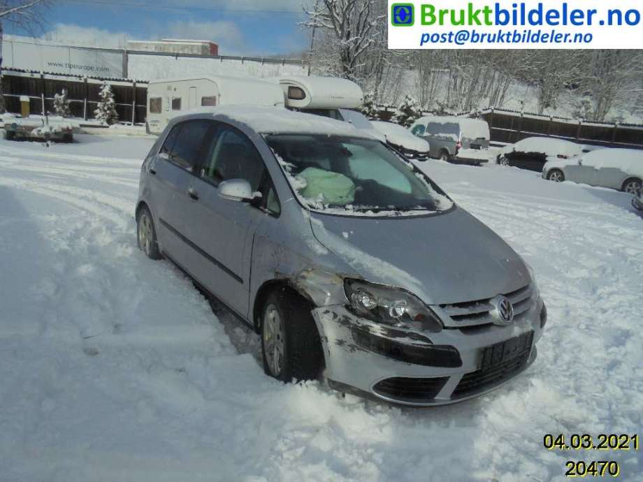 VW Golf, Plus/Cross 2005-2009 (Fase 1) , Motorkode: BLF, Girkassekode: 
