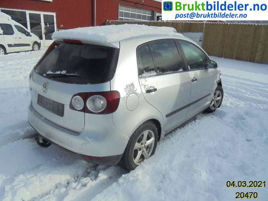 VW Golf, Plus/Cross 2005-2009 (Fase 1) , Motorkode: BLF, Girkassekode: 