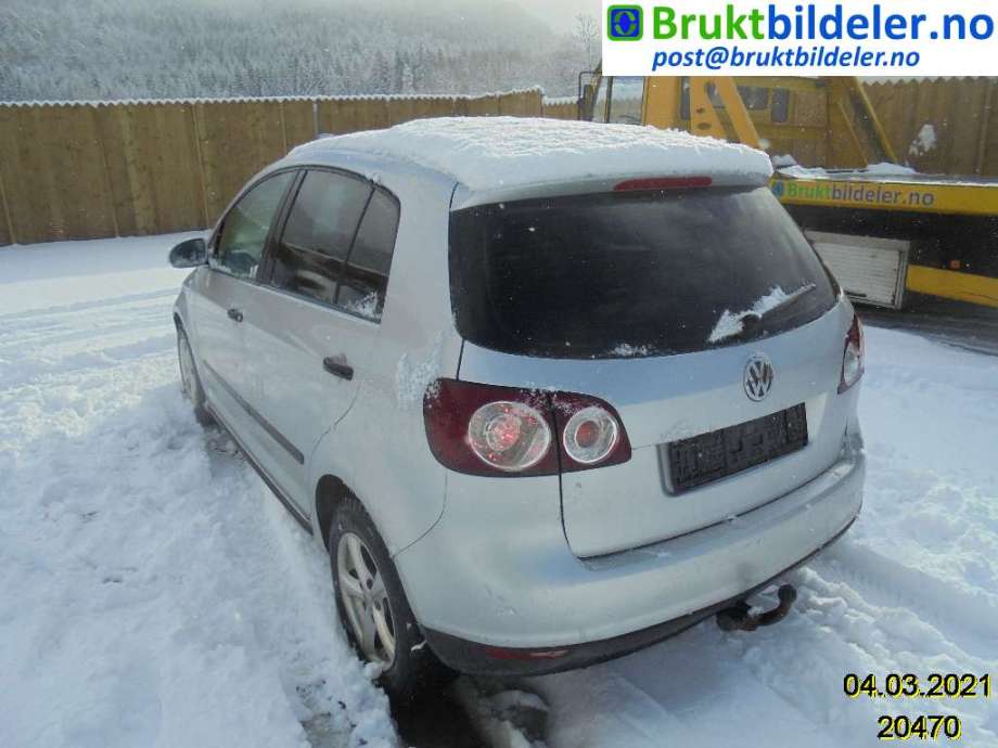 VW Golf, Plus/Cross 2005-2009 (Fase 1) , Motorkode: BLF, Girkassekode: 