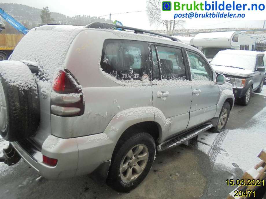 Toyota Land Cruiser 120 2002-2009 , Motorkode: 1KD-FTV, Girkassekode: 