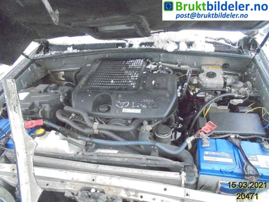 Toyota Land Cruiser 120 2002-2009 , Motorkode: 1KD-FTV, Girkassekode: 