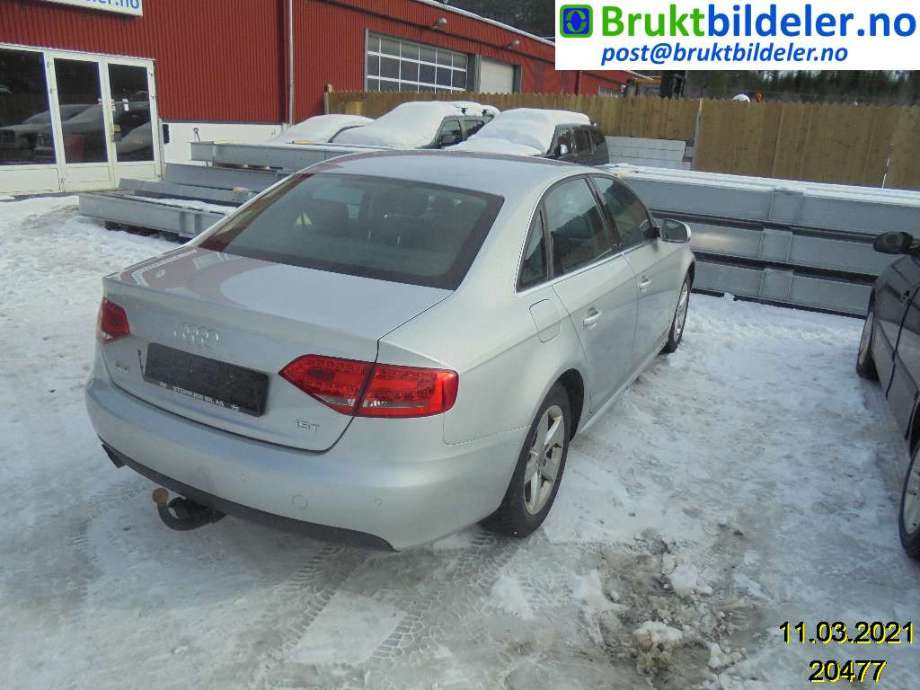 Audi A4 2007-2014 (Type IV) (B8) (B8), Motorkode: CABA;CDHA, Girkassekode: 
