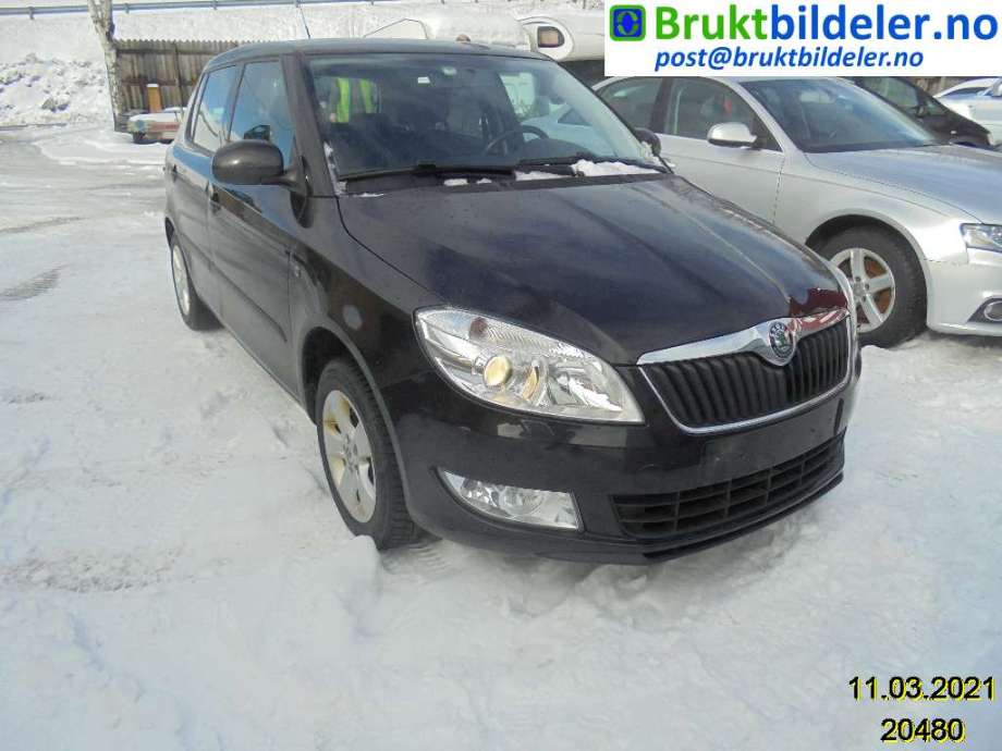Škoda Fabia 2010-2014 (Type II, Fase 2) , Motorkode: CGPA, Girkassekode: 