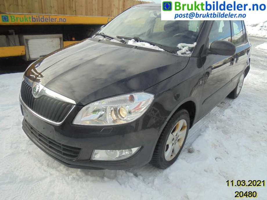 Škoda Fabia 2010-2014 (Type II, Fase 2) , Motorkode: CGPA, Girkassekode: 