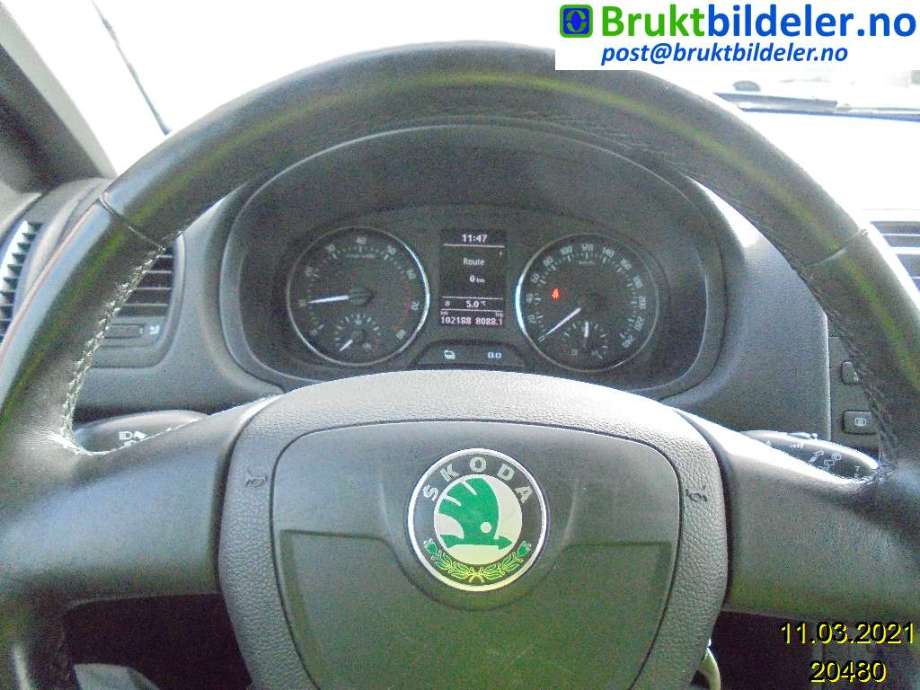 Škoda Fabia 2010-2014 (Type II, Fase 2) , Motorkode: CGPA, Girkassekode: 
