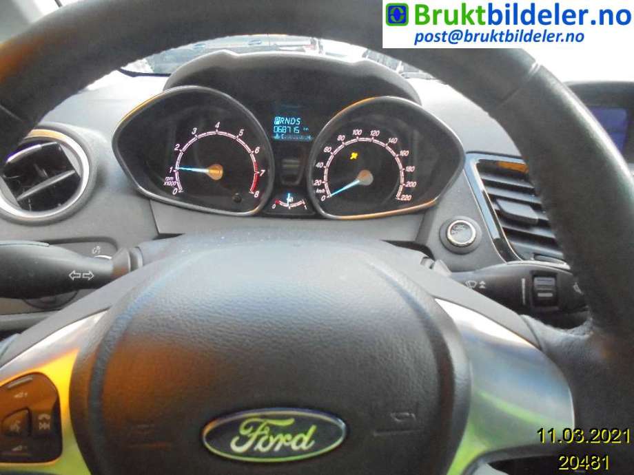 Ford Fiesta 2013-2017 (Type VI, Fase 2) , Motorkode: SFJA;SFJB, Girkassekode: 