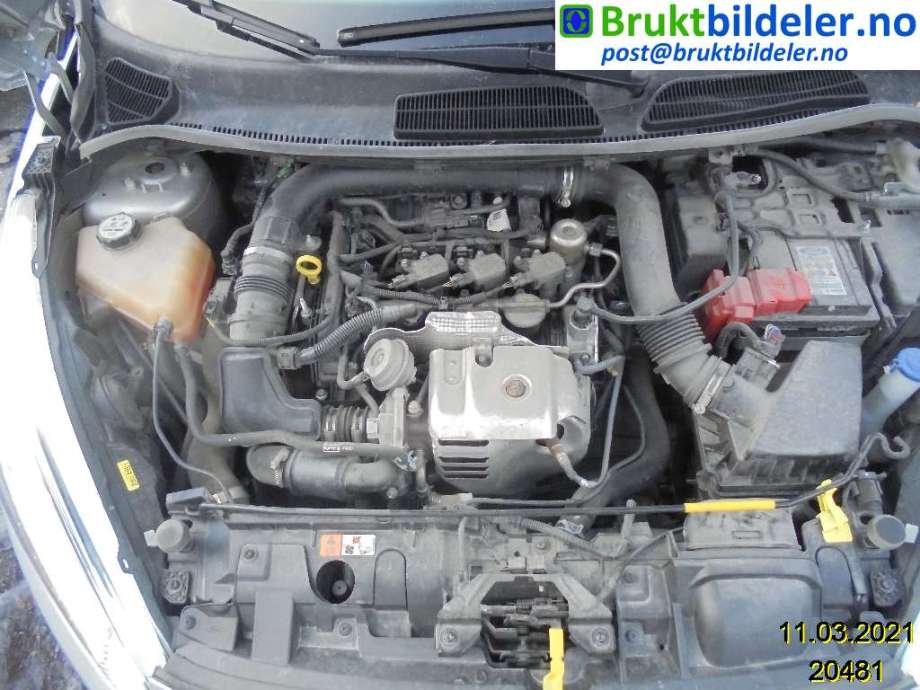 Ford Fiesta 2013-2017 (Type VI, Fase 2) , Motorkode: SFJA;SFJB, Girkassekode: 