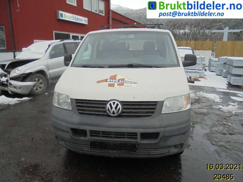 VW Transporter / Caravelle 2003-2009 (Fase 1) (T5) (T5), Motorkode: AXC, Girkassekode: 