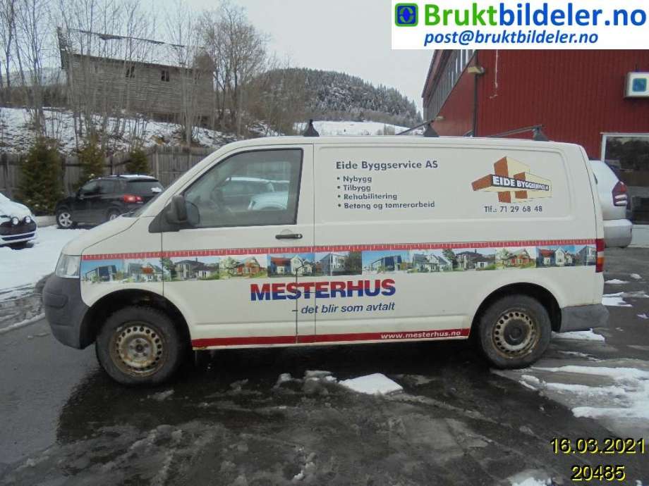 VW Transporter / Caravelle 2003-2009 (Fase 1) (T5) (T5), Motorkode: AXC, Girkassekode: 