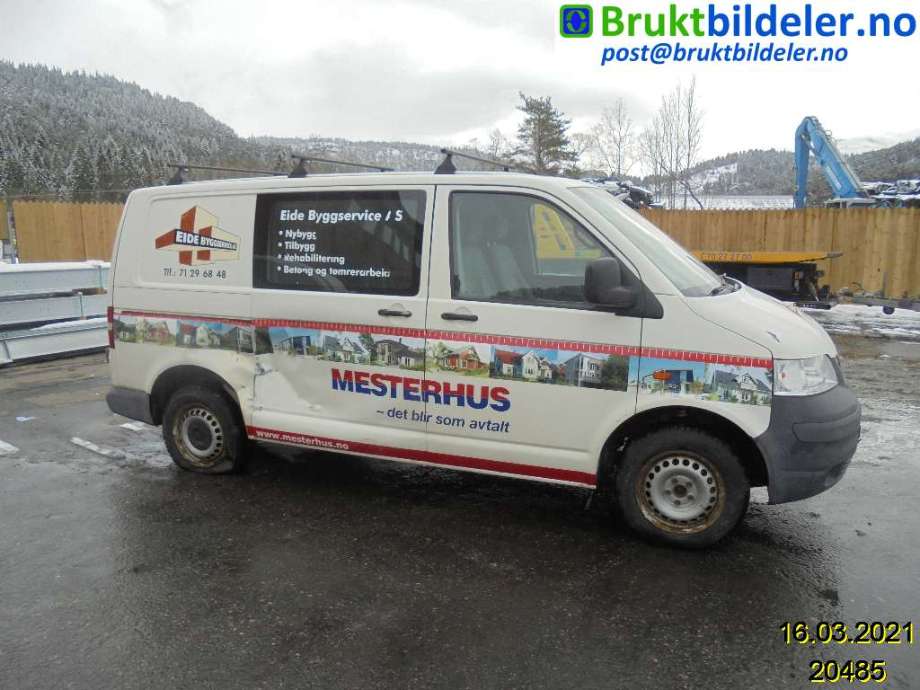 VW Transporter / Caravelle 2003-2009 (Fase 1) (T5) (T5), Motorkode: AXC, Girkassekode: 