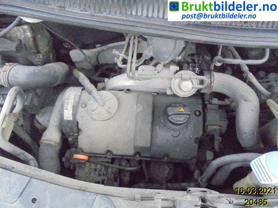 VW Transporter / Caravelle 2003-2009 (Fase 1) (T5) (T5), Motorkode: AXC, Girkassekode: 