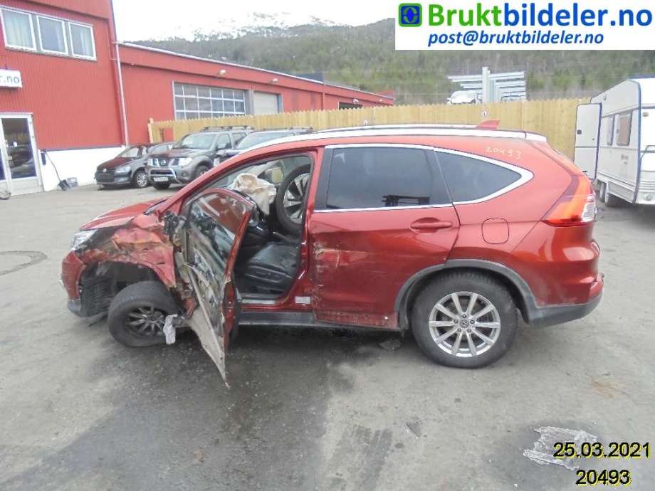 Honda CR-V 2012-2018 (Type IV) , Motorkode: N16A4, Girkassekode: 