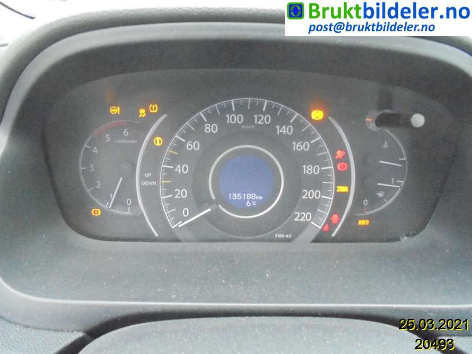 Honda CR-V 2012-2018 (Type IV) , Motorkode: N16A4, Girkassekode: 