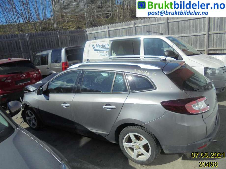 Renault Megane 2009-2016 Type III , Motorkode: K9K-836;K9K-837, Girkassekode: 
