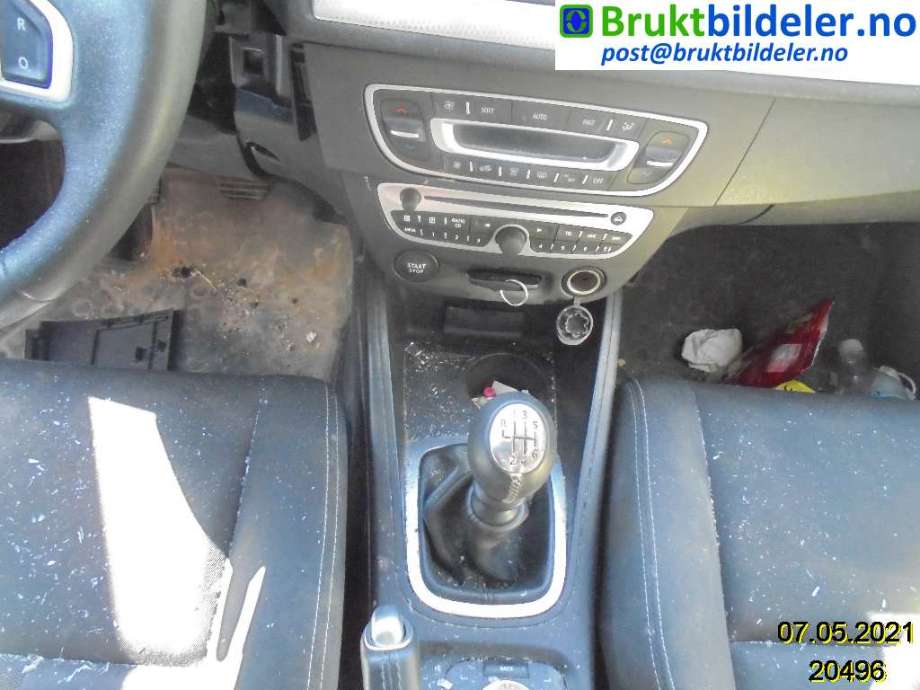 Renault Megane 2009-2016 Type III , Motorkode: K9K-836;K9K-837, Girkassekode: 
