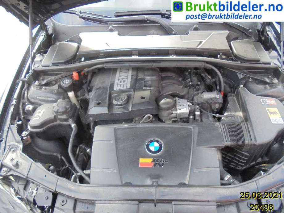 BMW 3-Serie 2005-2011 (E90/E91/E92/E93) (E90/E91/E92/E93), Motorkode: N43-B20A, Girkassekode: 
