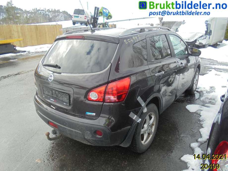 Nissan Qashqai 2007-2010 (Type I, Fase 1) , Motorkode: K9K, Girkassekode: 