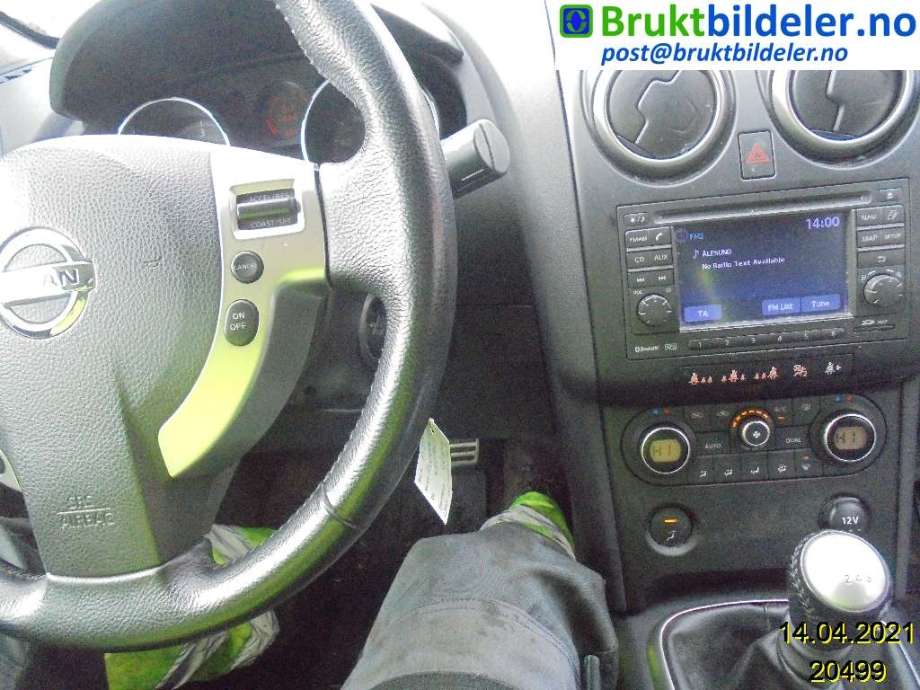 Nissan Qashqai 2007-2010 (Type I, Fase 1) , Motorkode: K9K, Girkassekode: 