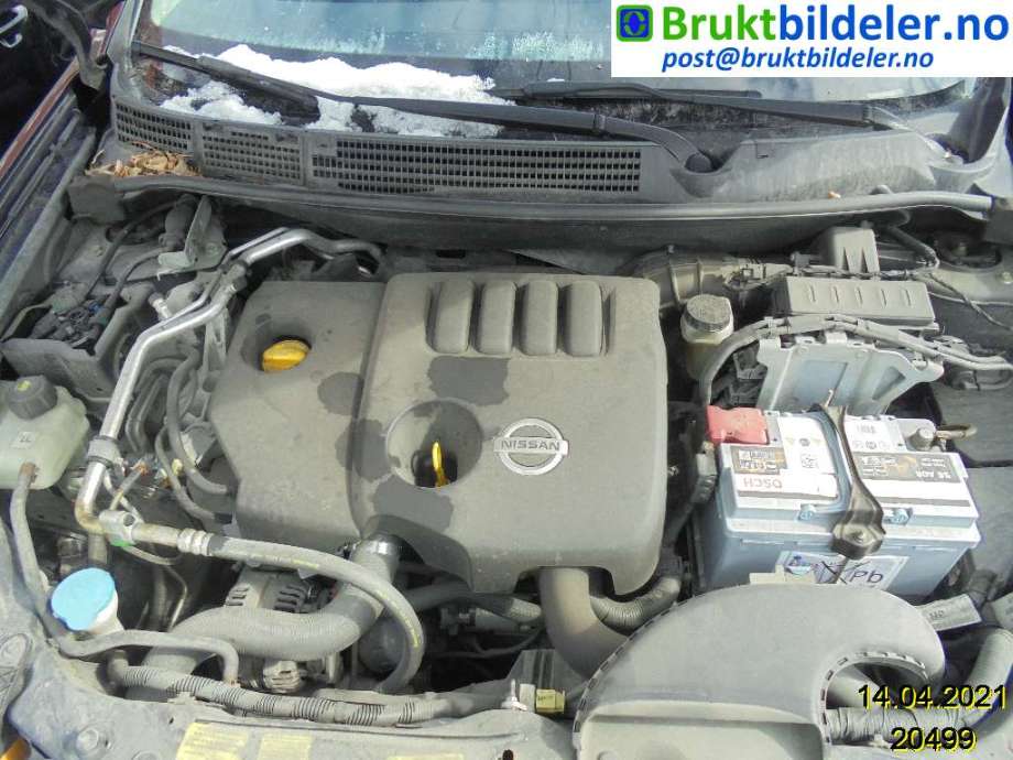 Nissan Qashqai 2007-2010 (Type I, Fase 1) , Motorkode: K9K, Girkassekode: 