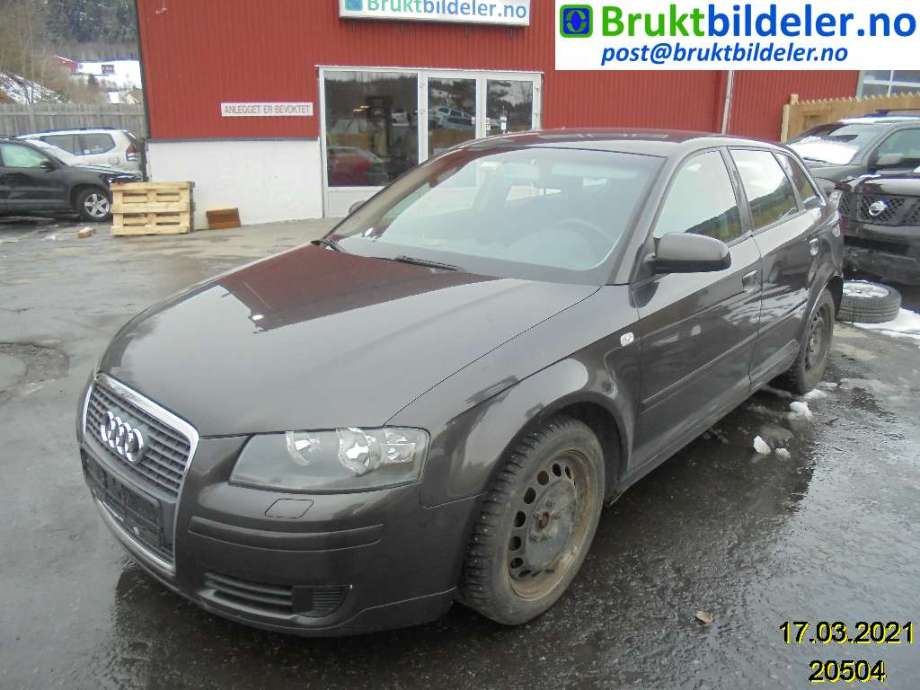 Audi A3 2003-2008 (Type II, Fase 1) , Motorkode: BGU, Girkassekode: FVH