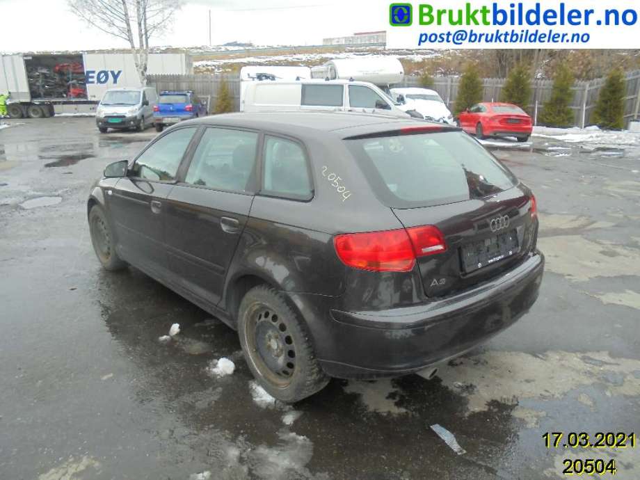 Audi A3 2003-2008 (Type II, Fase 1) , Motorkode: BGU, Girkassekode: FVH