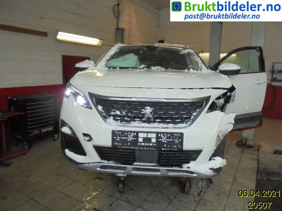 Peugeot 3008 2016-->> (Type II) , Motorkode: 5GF, Girkassekode: 