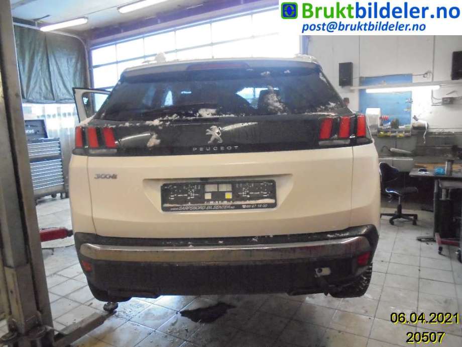 Peugeot 3008 2016-->> (Type II) , Motorkode: 5GF, Girkassekode: 
