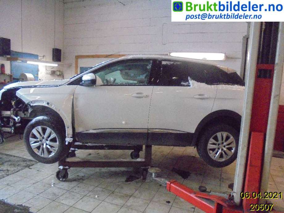 Peugeot 3008 2016-->> (Type II) , Motorkode: 5GF, Girkassekode: 