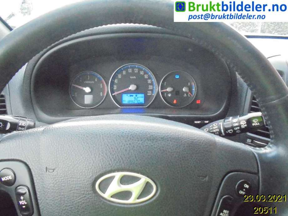 Hyundai Santa Fe 2006-2009 (Type II, Fase 1) , Motorkode: D4EB, Girkassekode: 