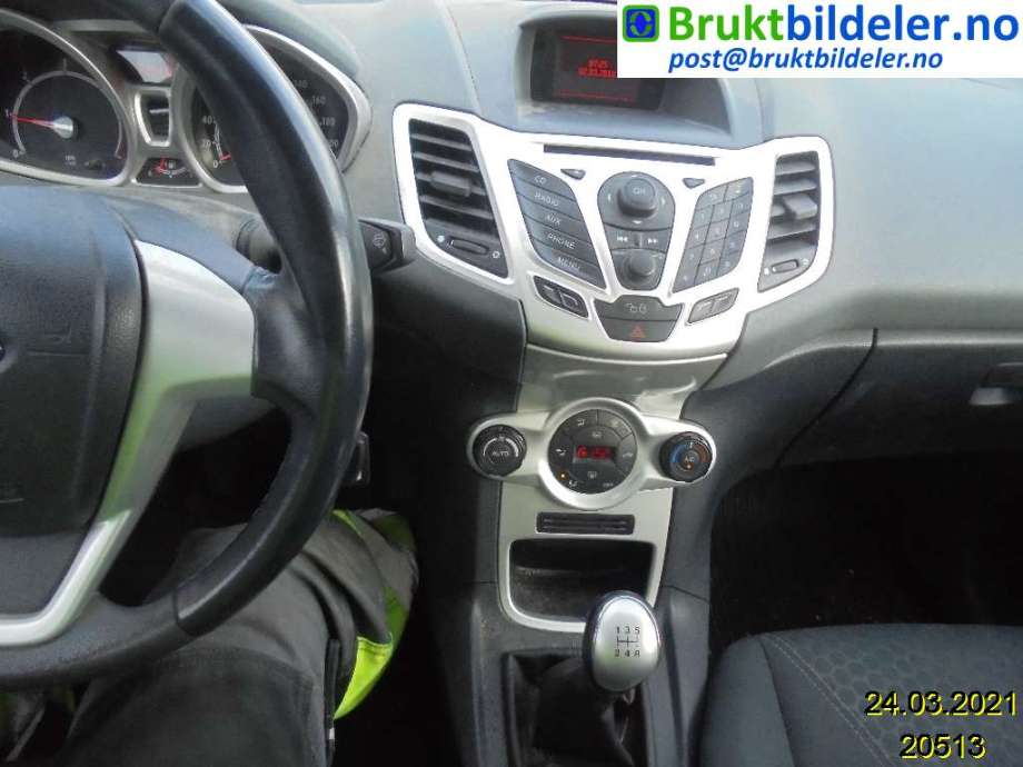 Ford Fiesta 2008-2012 (Type VI, Fase 1) , Motorkode: F6JD, Girkassekode: 