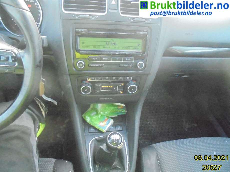 VW Golf VI 2008-2012 , Motorkode: CBDC, Girkassekode: 
