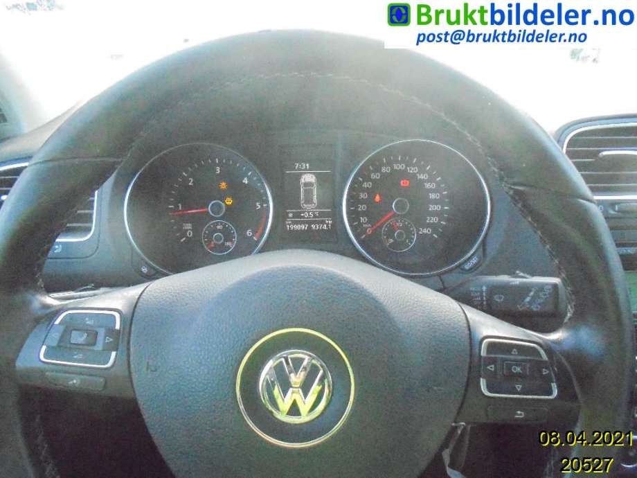 VW Golf VI 2008-2012 , Motorkode: CBDC, Girkassekode: 