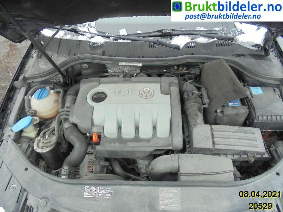VW Passat 2005-2010 (B6) (B6), Motorkode: BMP, Girkassekode: 