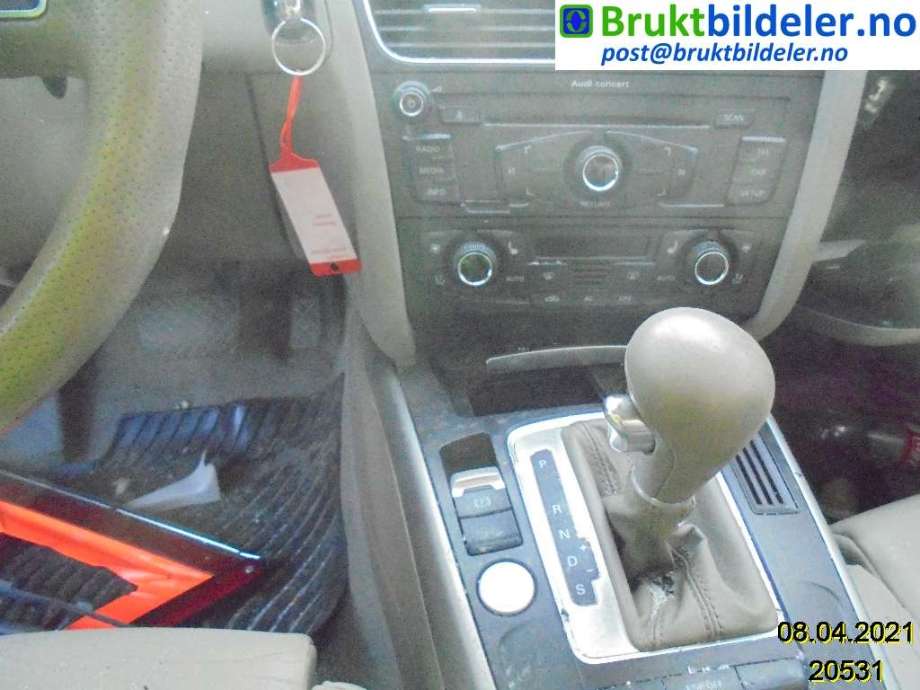 Audi A4 2007-2014 (Type IV) (B8) (B8), Motorkode: CAGA, Girkassekode: 