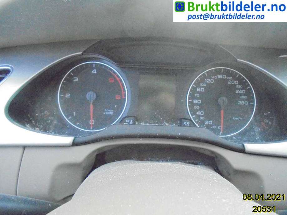 Audi A4 2007-2014 (Type IV) (B8) (B8), Motorkode: CAGA, Girkassekode: 