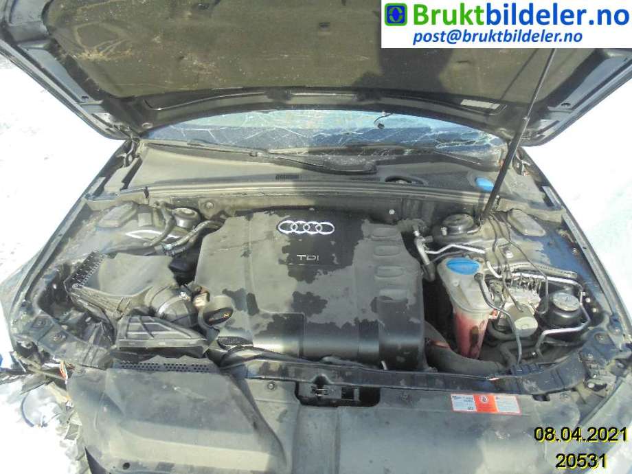 Audi A4 2007-2014 (Type IV) (B8) (B8), Motorkode: CAGA, Girkassekode: 
