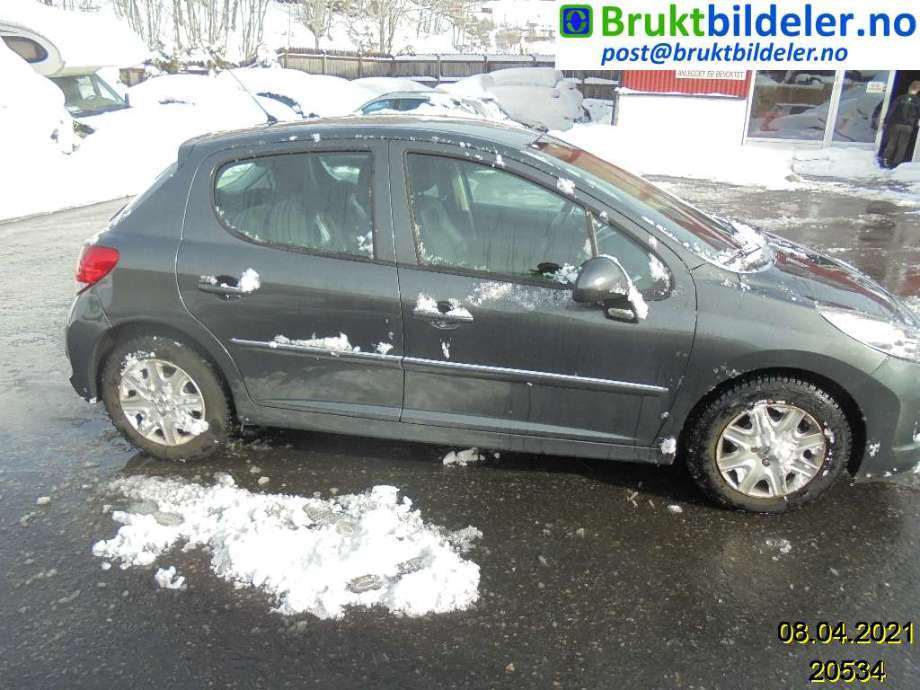 Peugeot 207 2006-2012 , Motorkode: 8HR, Girkassekode: 