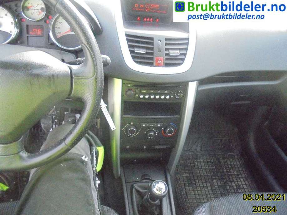 Peugeot 207 2006-2012 , Motorkode: 8HR, Girkassekode: 