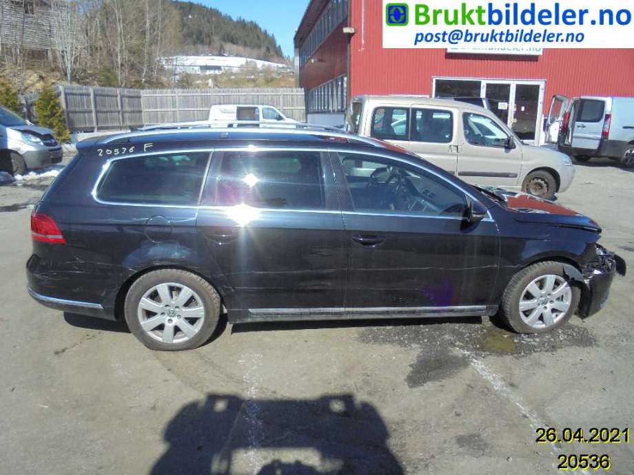 VW Passat 2011-2015 (B7) (B7), Motorkode: CFFB, Girkassekode: 