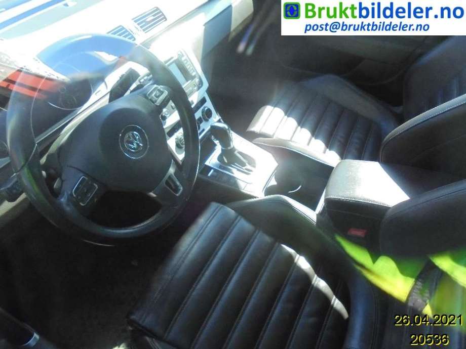 VW Passat 2011-2015 (B7) (B7), Motorkode: CFFB, Girkassekode: 