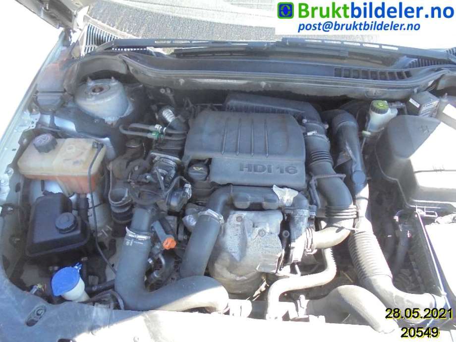 Citroën C5 2008-2017 (Type II) , Motorkode: 9HZ, Girkassekode: 