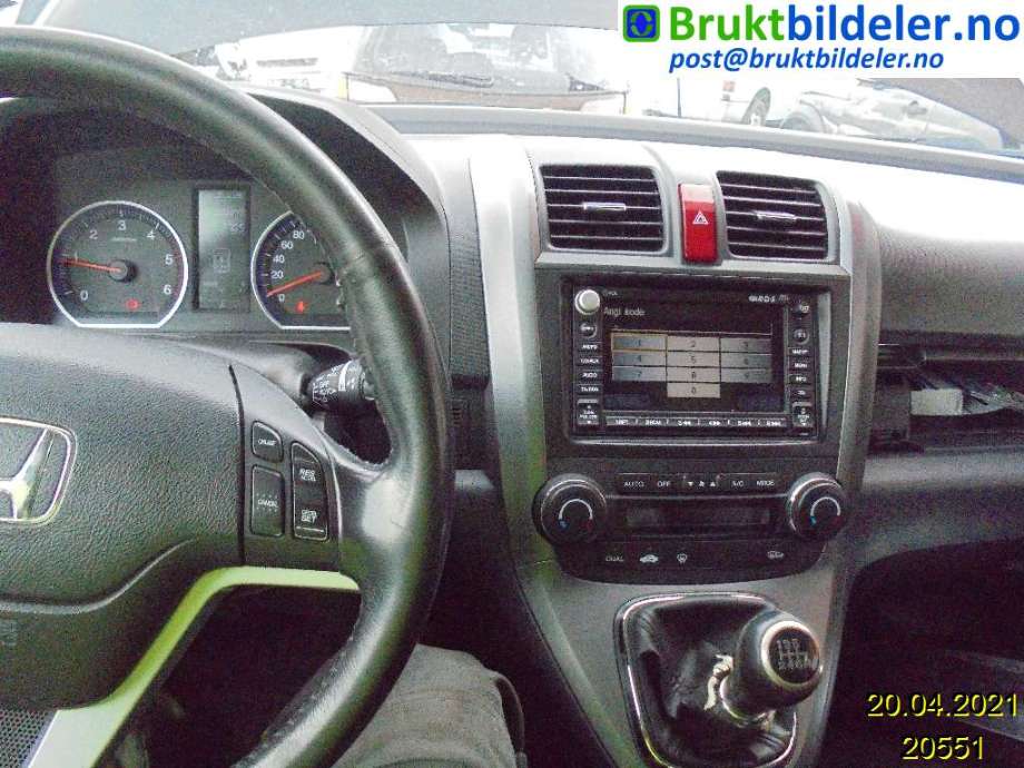 Honda CR-V 2007-2012 (Type III) , Motorkode: N22A2, Girkassekode: 