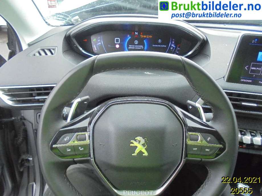 Peugeot 5008 2017-->> (Type II) , Motorkode: HNS, Girkassekode: 