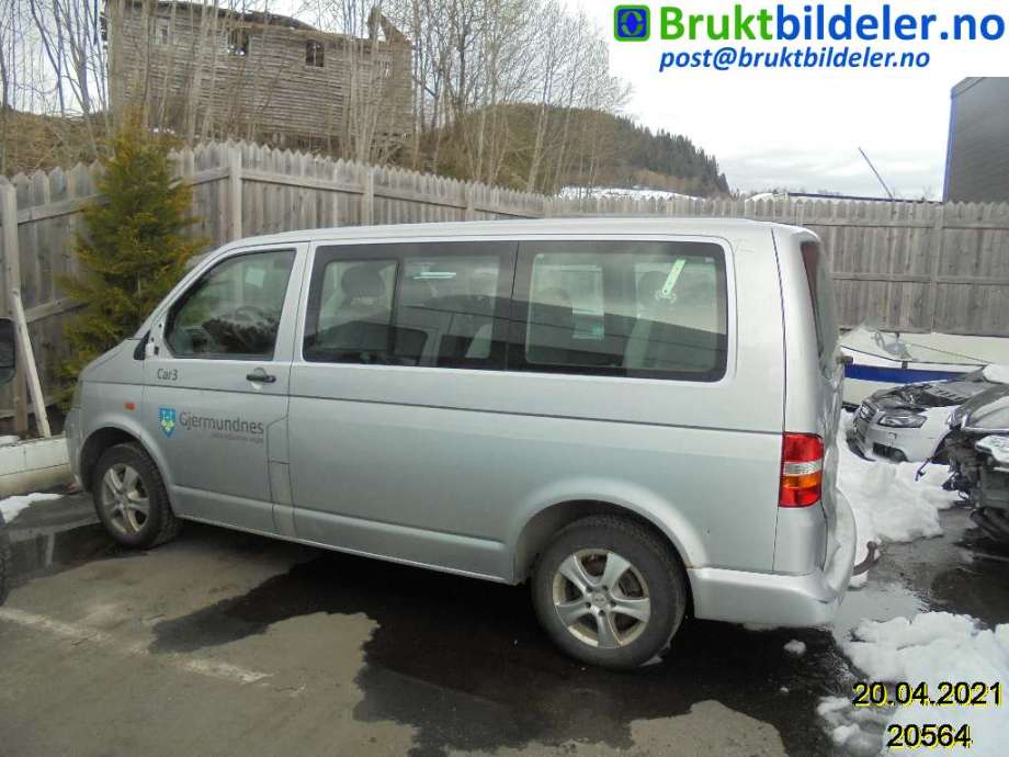 VW Transporter / Caravelle 2003-2009 (Fase 1) (T5) (T5), Motorkode: AXB, Girkassekode: 